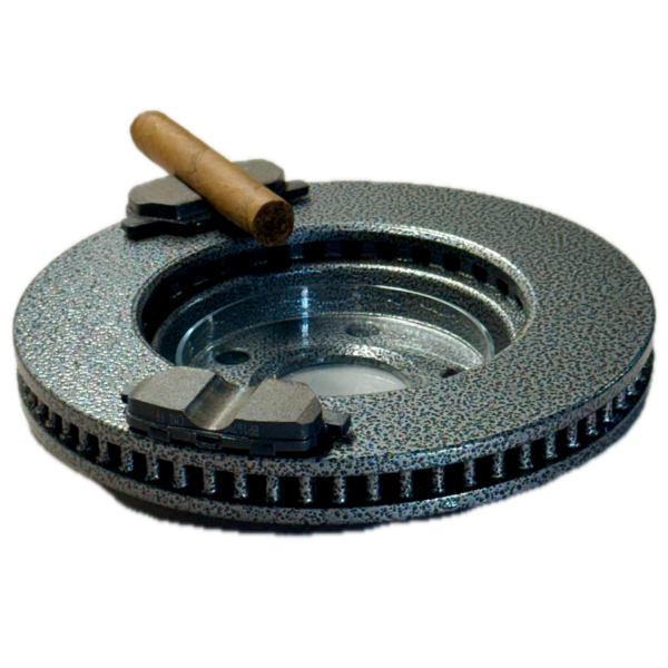 CigarBrake Front Rotor Silver Vein