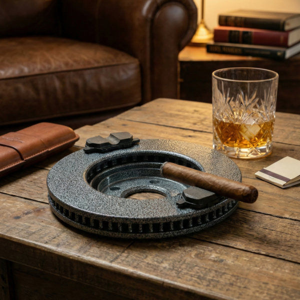 CigarBrake Front Rotor Silver Vein