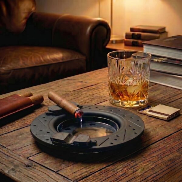 Back Performance Rotor - Black Crinkle - No Lighter - No Cutter