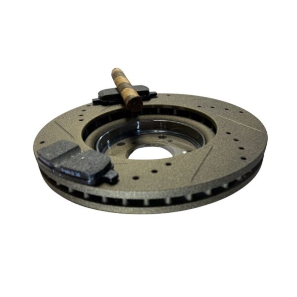 Front Performance Rotor Splatter Brass